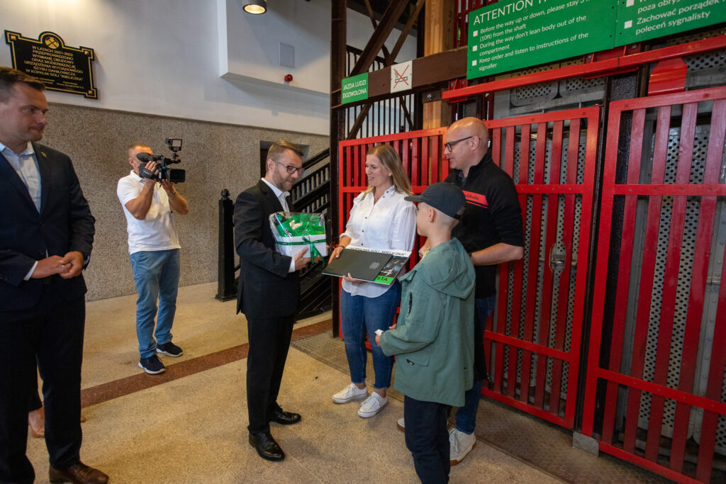 Milionowa turystka 2024 powitana w Wieliczce